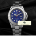 HK1196 ROLEX YACHT MASTER GÜMÜŞ KASA MAVİ KADRAN